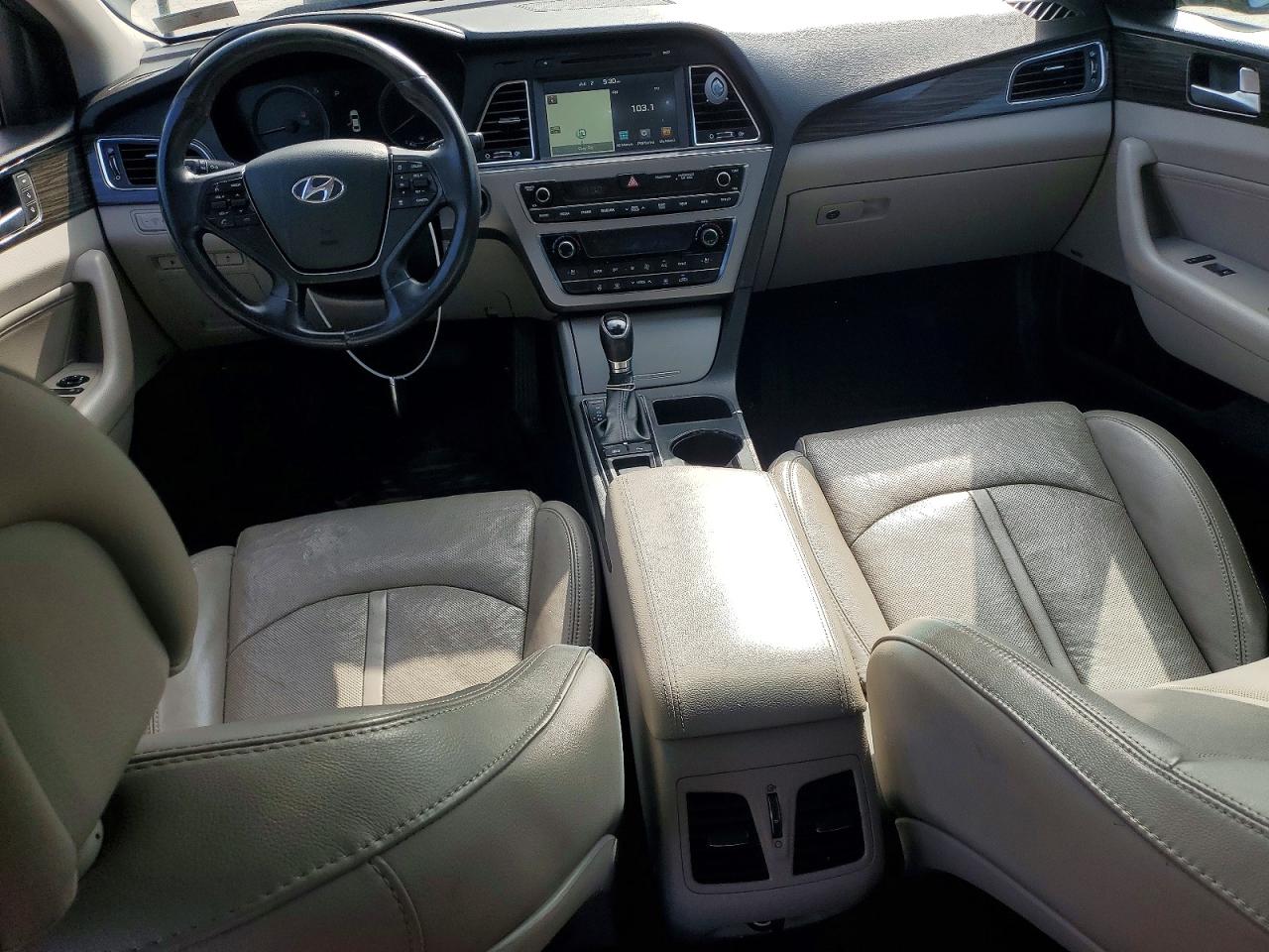 2015 Hyundai Sonata Charcoal vin: 5NPE34AF0FH034877