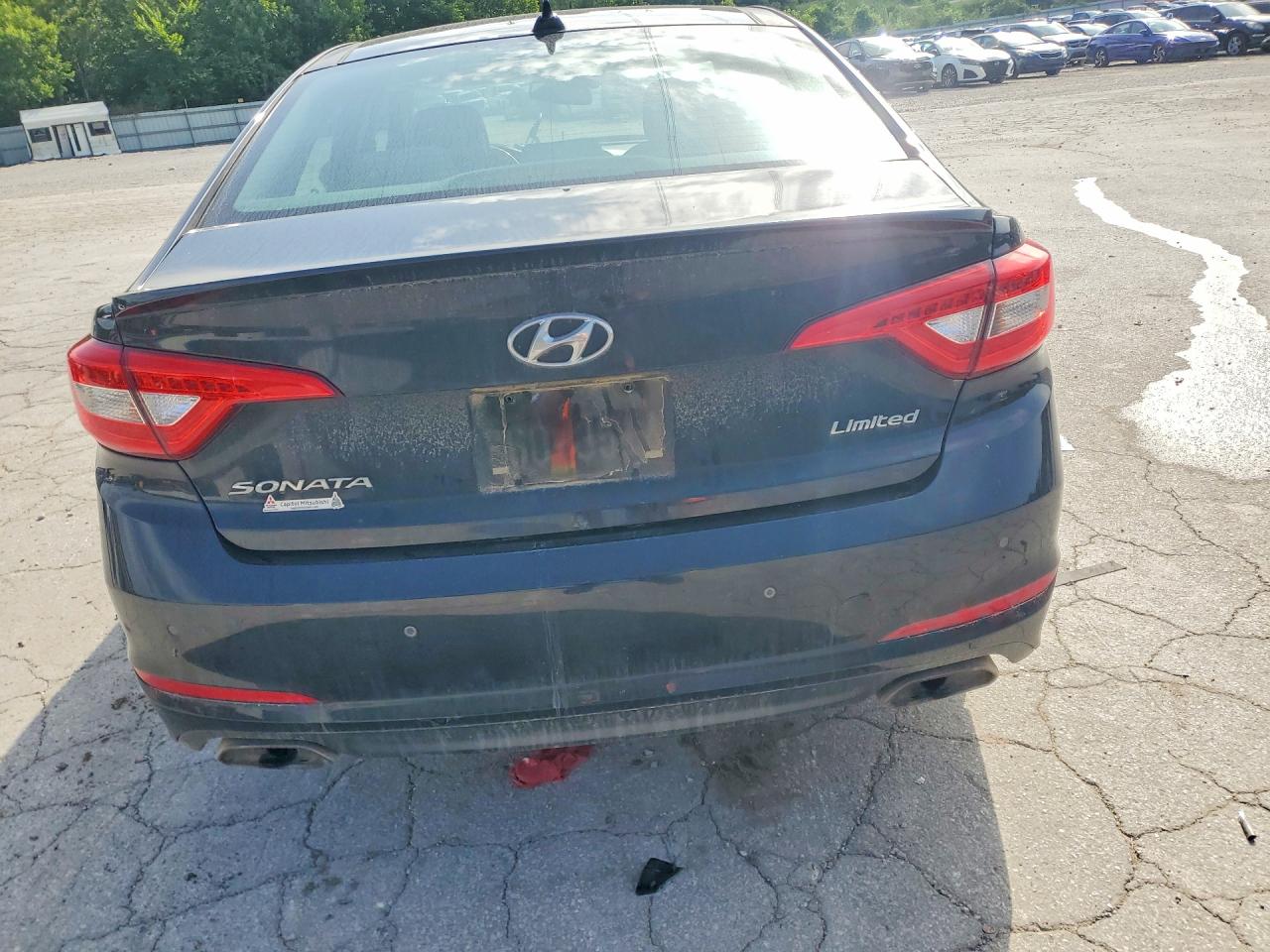 2015 Hyundai Sonata Charcoal vin: 5NPE34AF0FH034877