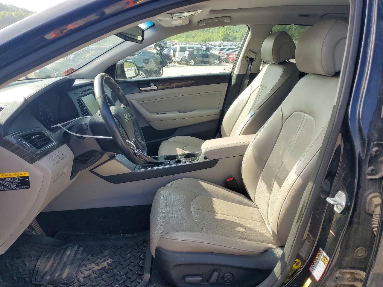 2015 Hyundai Sonata Charcoal vin: 5NPE34AF0FH034877