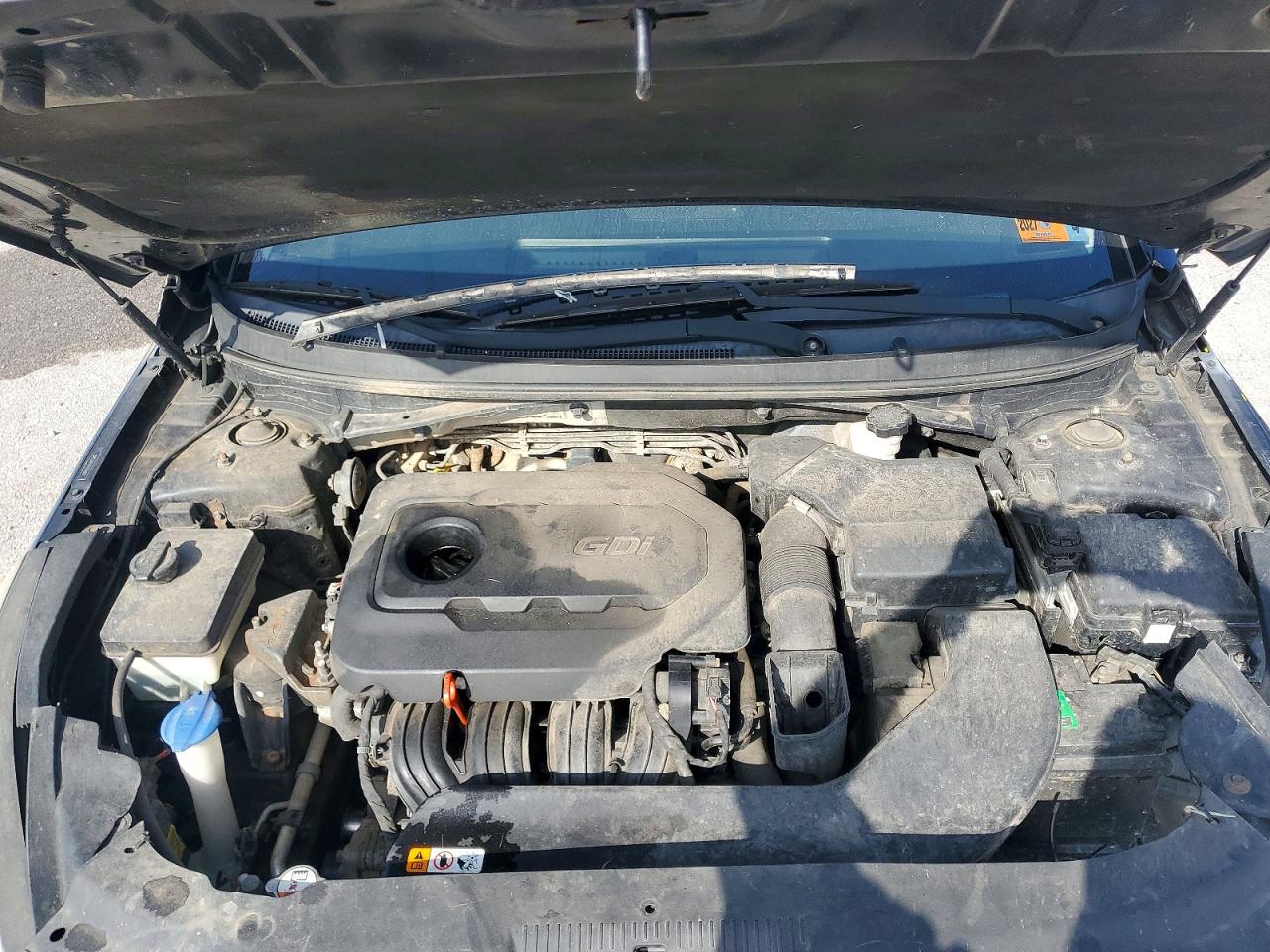 2015 Hyundai Sonata Charcoal vin: 5NPE34AF0FH034877