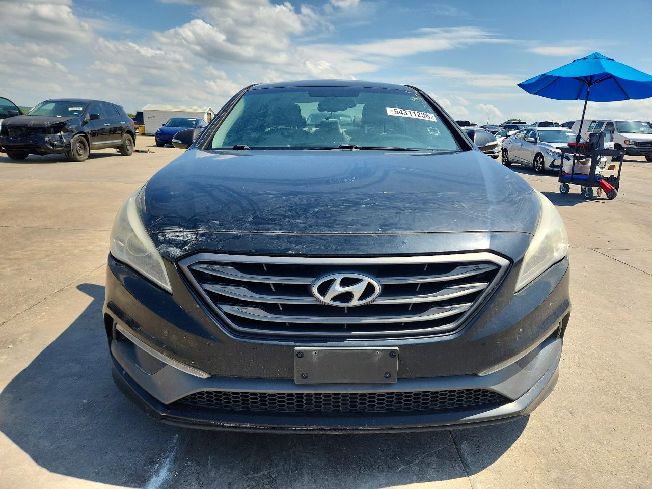2015 Hyundai Sonata Sport Black vin: 5NPE34AF0FH051758