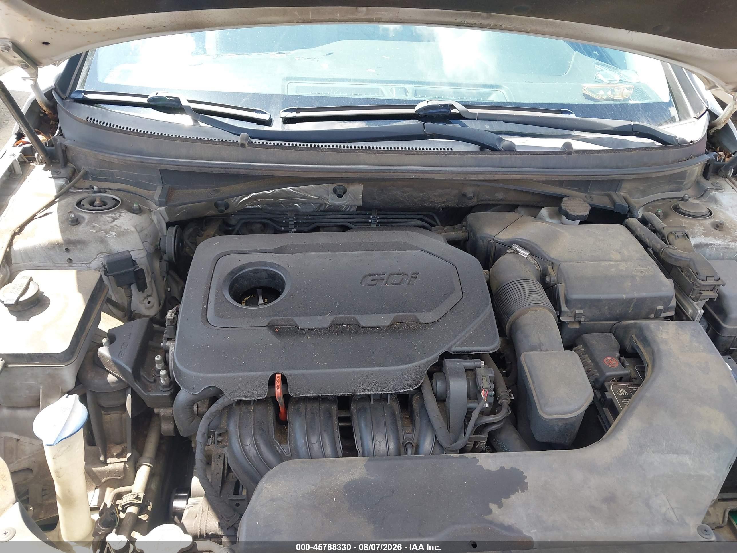 2015 Hyundai Sonata Sport Silver vin: 5NPE34AF0FH077082
