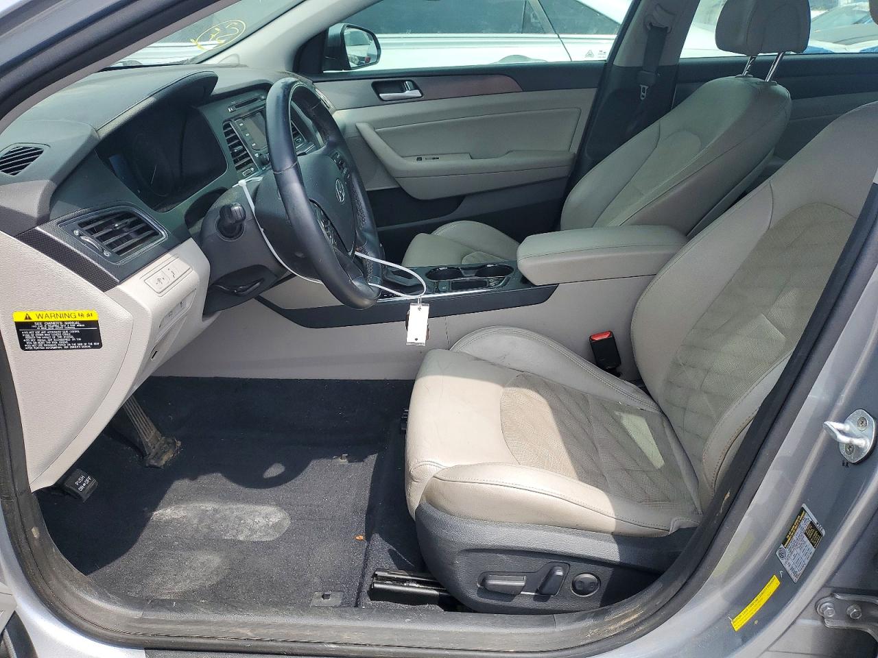 2015 Hyundai Sonata Sport Blue vin: 5NPE34AF0FH079219