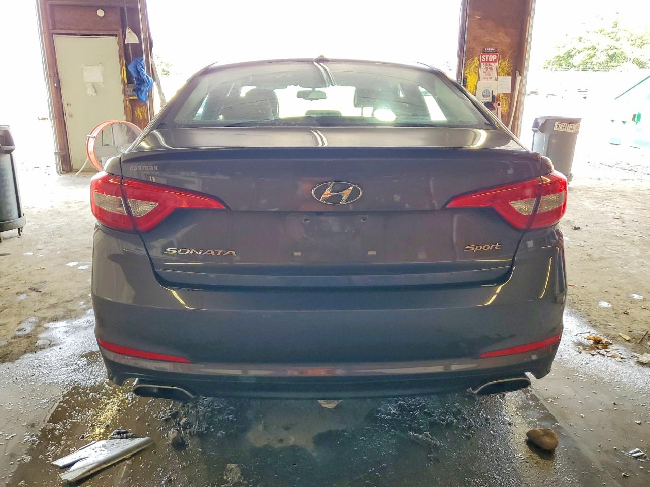 2015 Hyundai Sonata Sport Коричневый vin: 5NPE34AF0FH087059