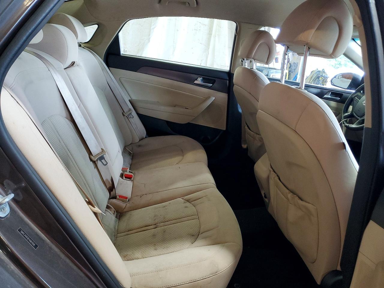 2015 Hyundai Sonata Sport Коричневый vin: 5NPE34AF0FH087059