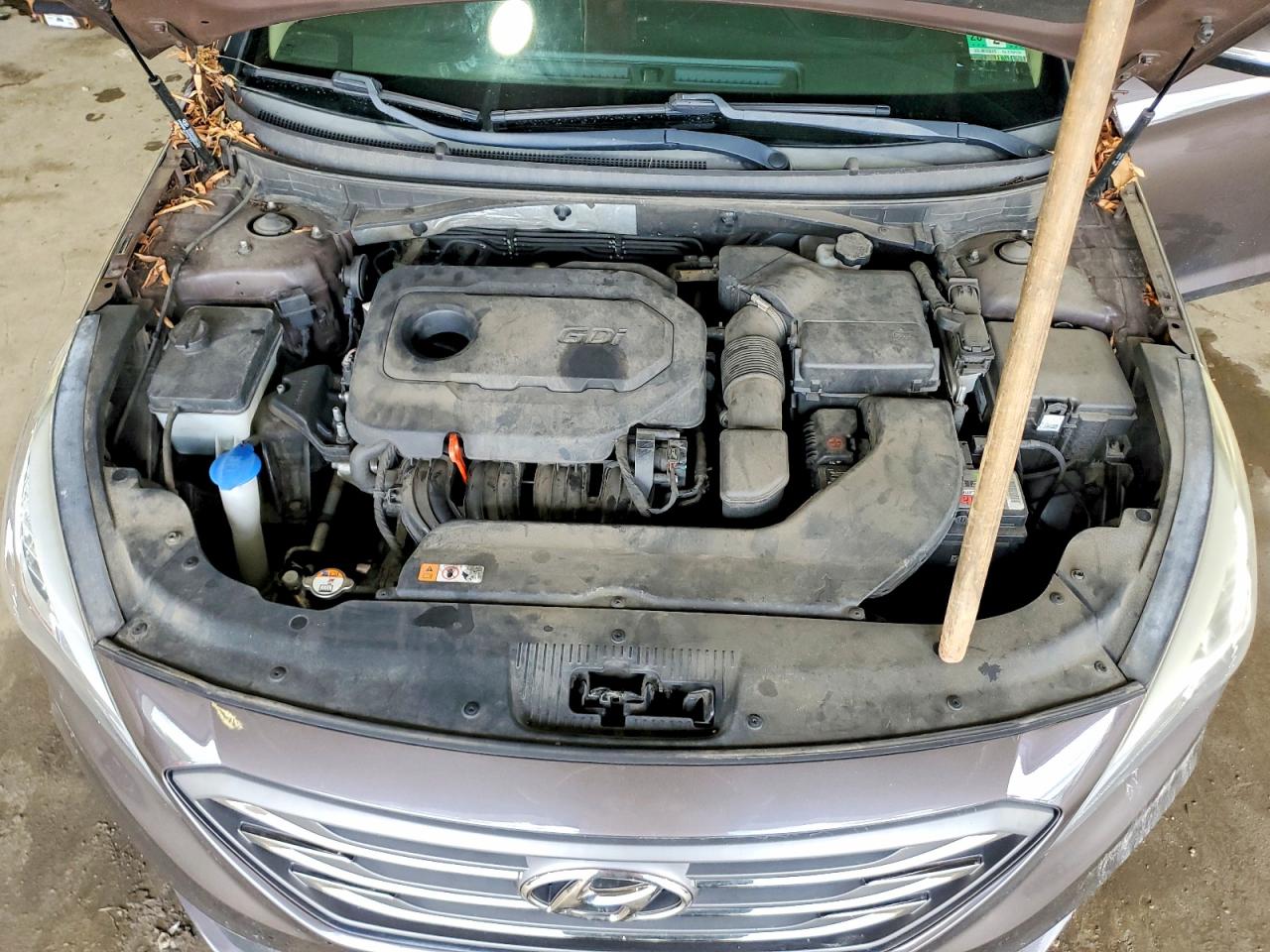 2015 Hyundai Sonata Sport Коричневый vin: 5NPE34AF0FH087059