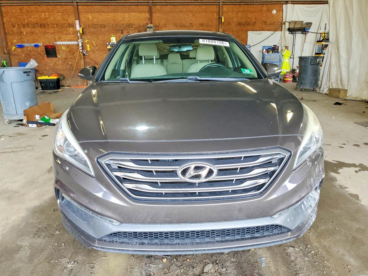 2015 Hyundai Sonata Sport Коричневый vin: 5NPE34AF0FH087059