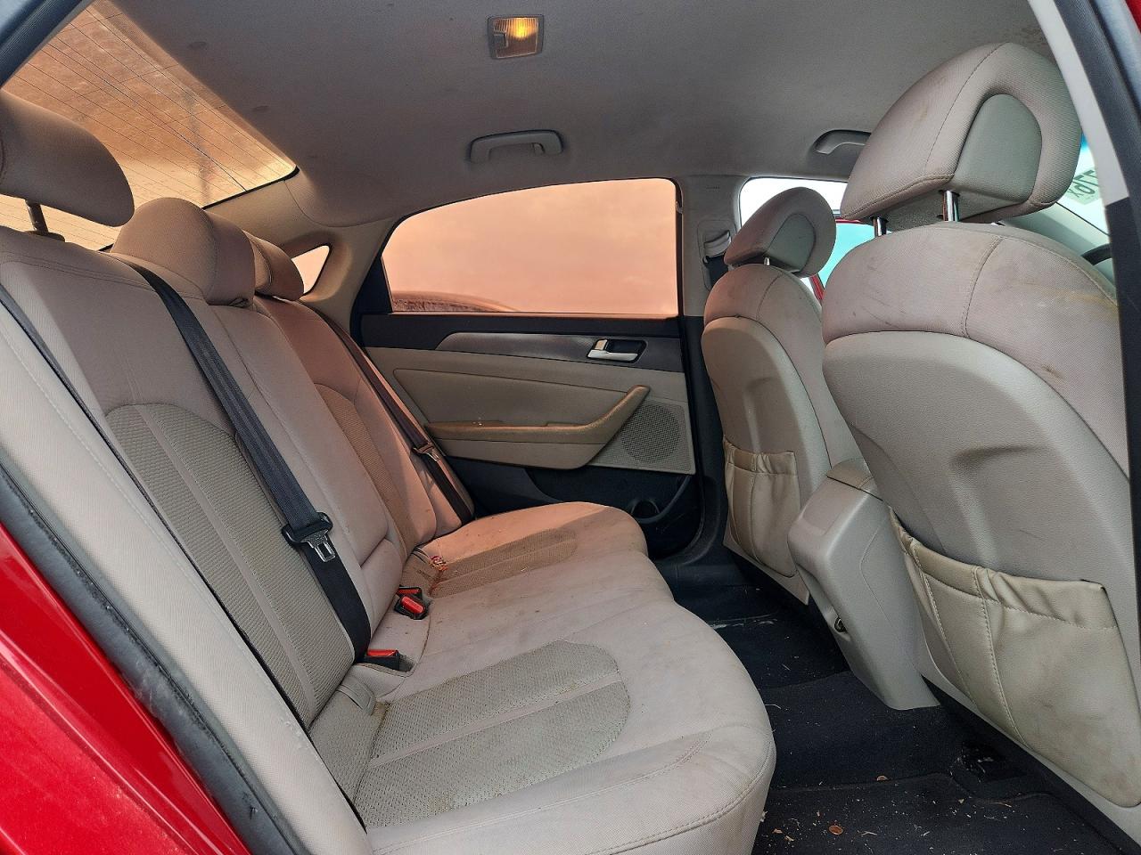 2015 Hyundai Sonata Sport Красный vin: 5NPE34AF0FH089281