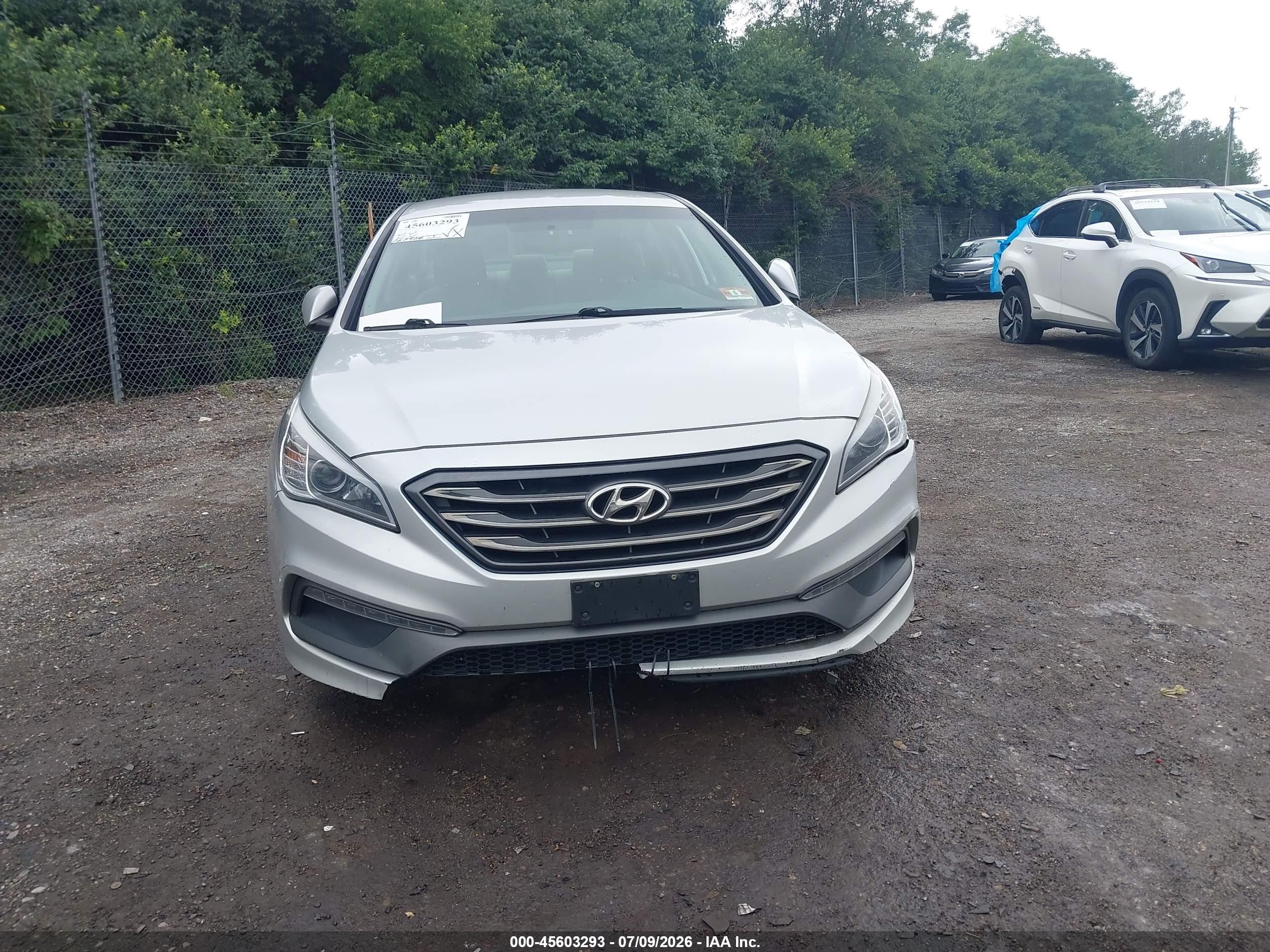 2015 Hyundai Sonata Sport Silver vin: 5NPE34AF0FH089880