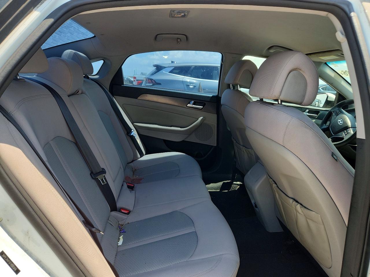 2015 Hyundai Sonata Sport White vin: 5NPE34AF0FH091919