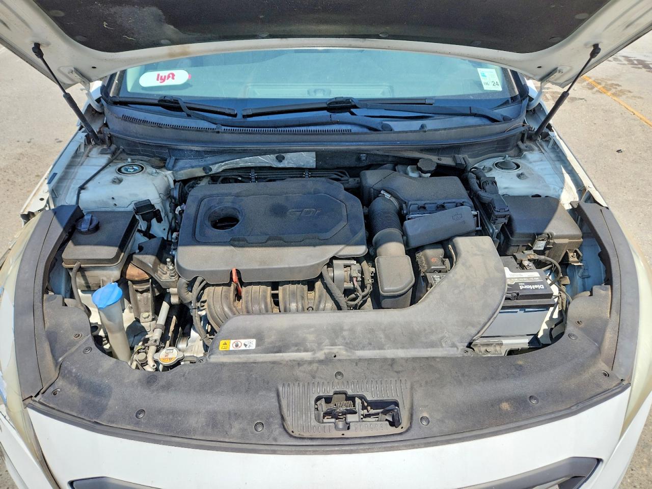 2015 Hyundai Sonata Sport White vin: 5NPE34AF0FH091919