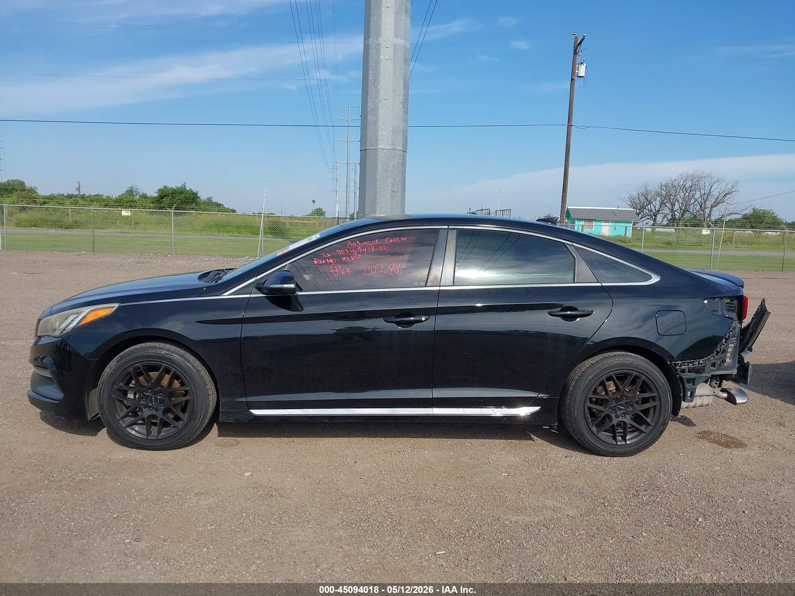 2015 Hyundai Sonata Sport Black vin: 5NPE34AF0FH099101