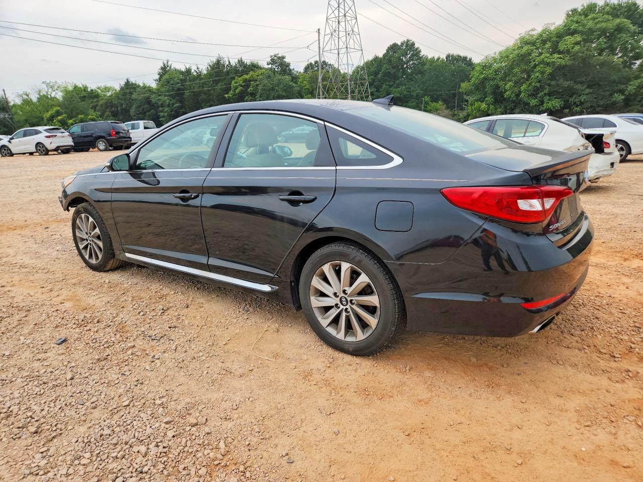 2015 Hyundai Sonata Sport Black vin: 5NPE34AF0FH099499