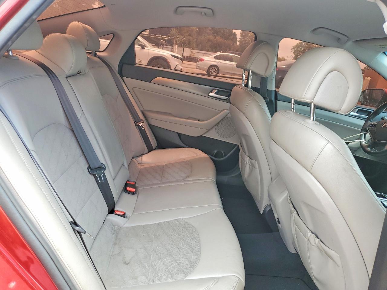2015 Hyundai Sonata Sport Red vin: 5NPE34AF0FH100070