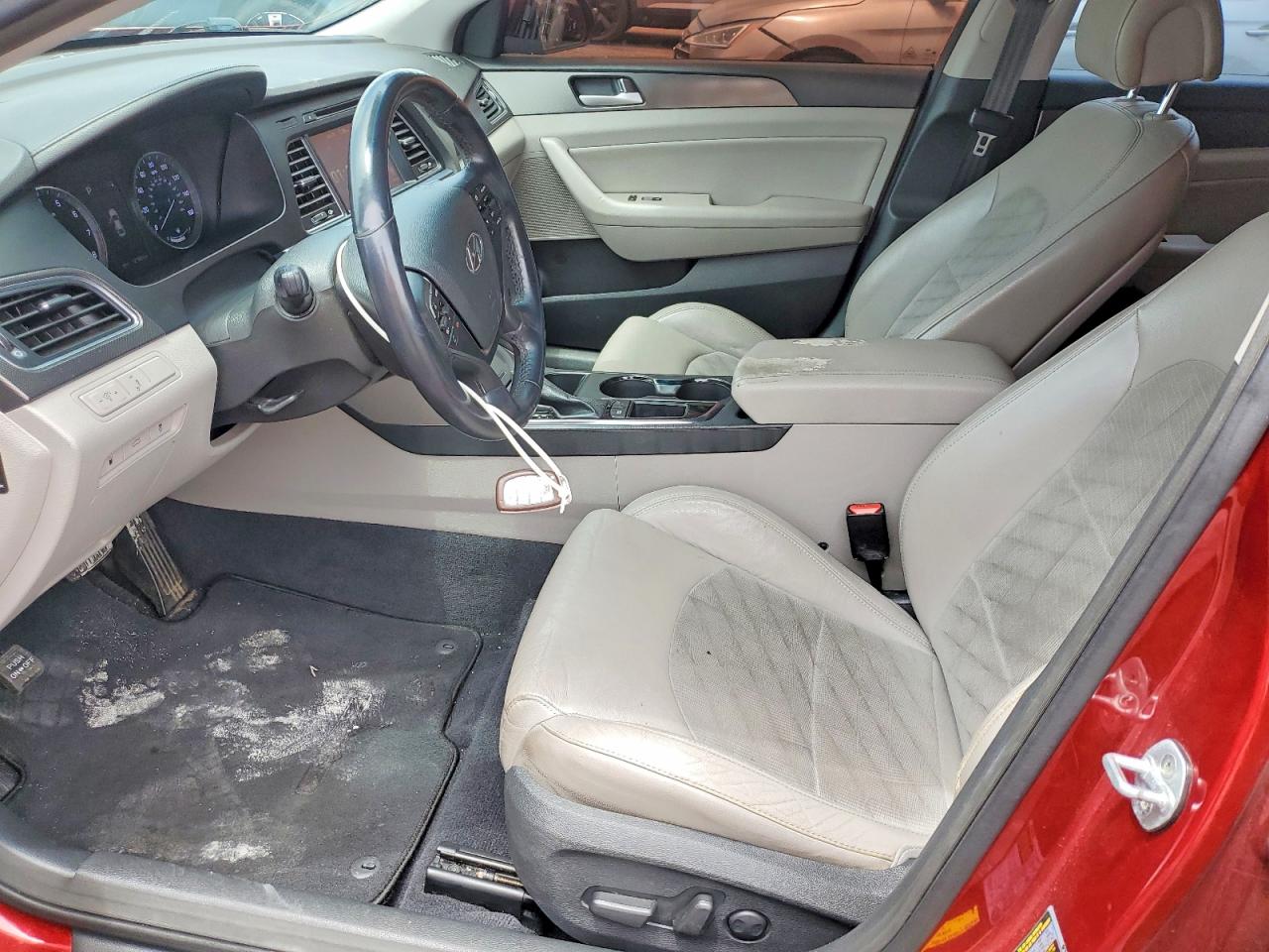 2015 Hyundai Sonata Sport Red vin: 5NPE34AF0FH100070