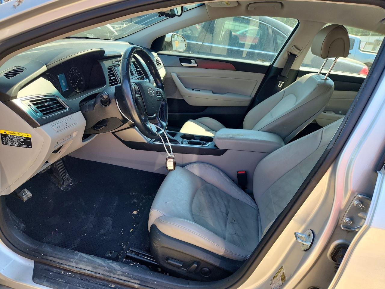 2015 Hyundai Sonata Sport Silver vin: 5NPE34AF0FH111764
