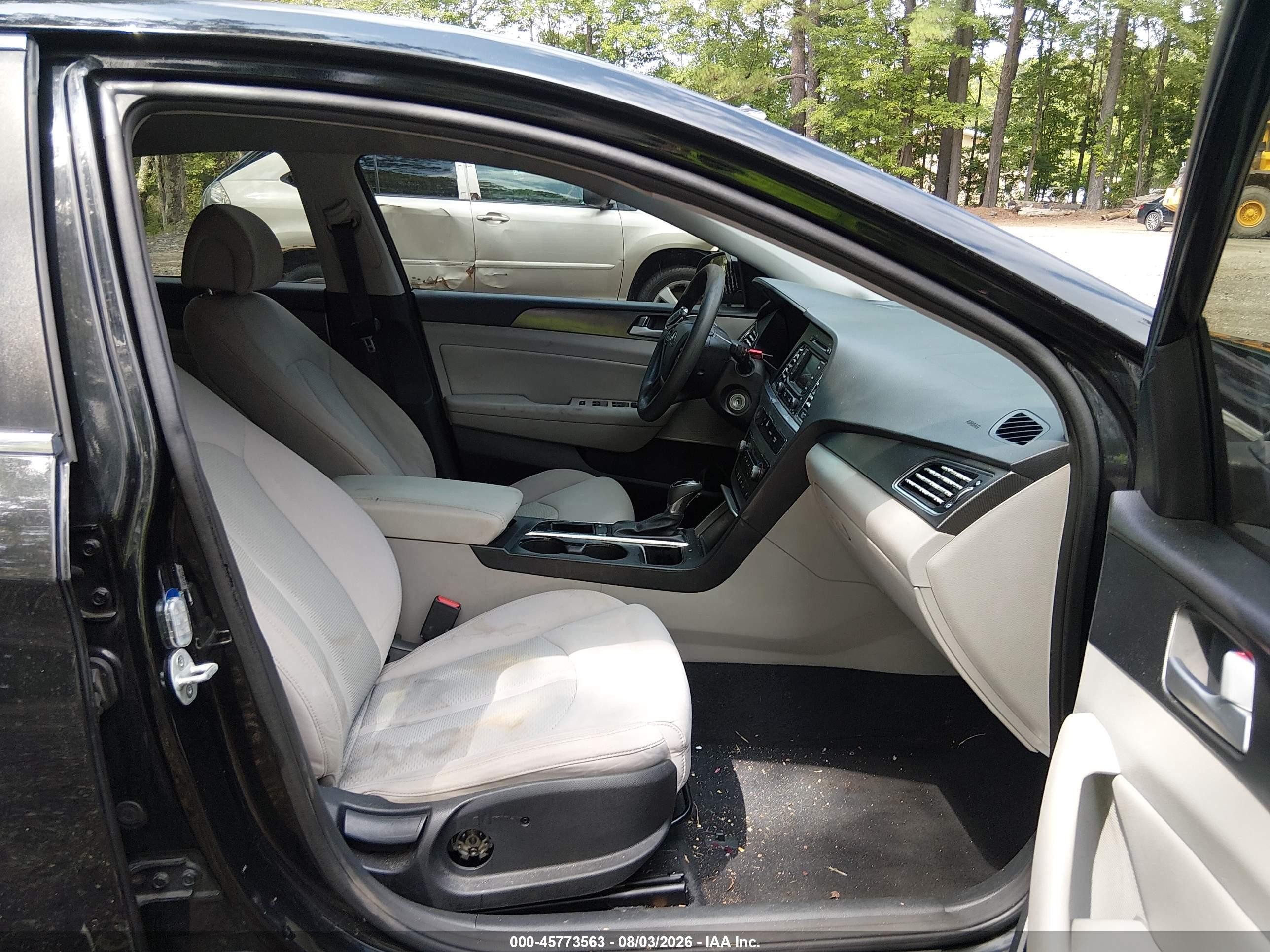 2015 Hyundai Sonata Sport Black vin: 5NPE34AF0FH117273