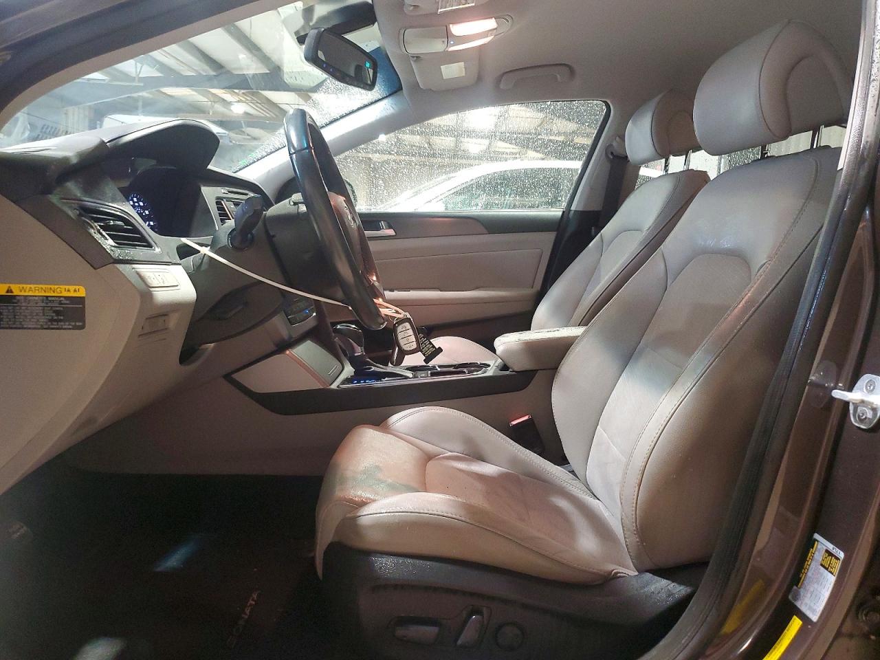 2015 Hyundai Sonata Sport Brown vin: 5NPE34AF0FH130749