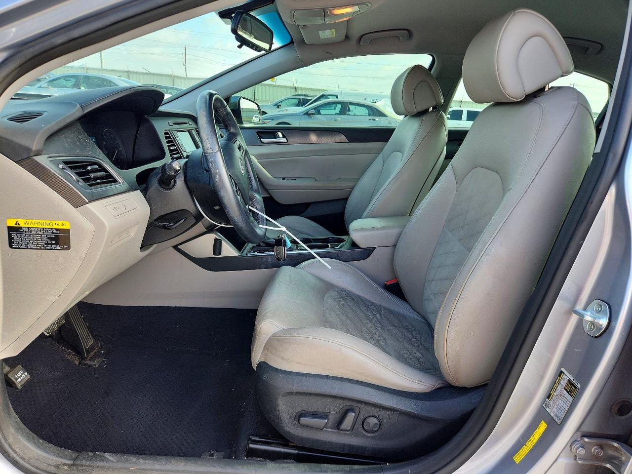 2015 Hyundai Sonata Sport Silver vin: 5NPE34AF0FH151133
