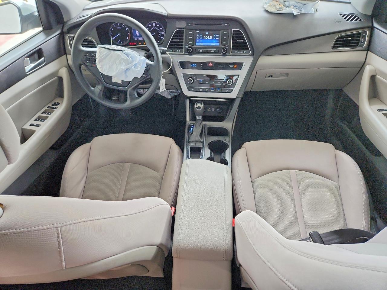2015 Hyundai Sonata Sport White vin: 5NPE34AF0FH163539