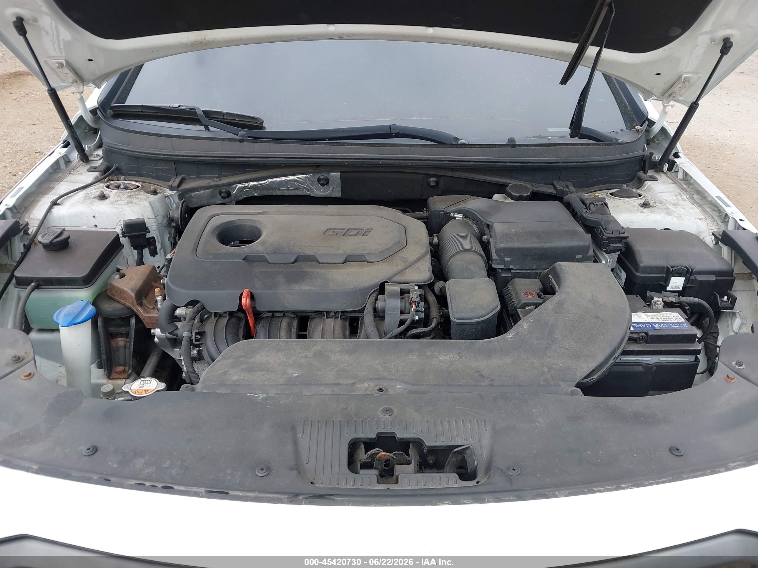 2015 Hyundai Sonata Sport Белый vin: 5NPE34AF0FH169003
