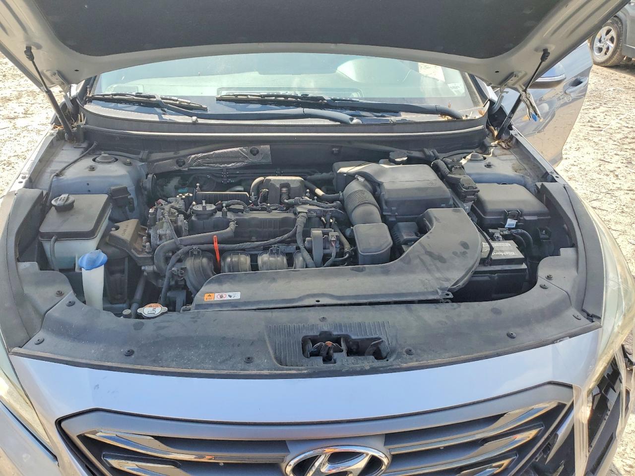 2015 Hyundai Sonata Sport Silver vin: 5NPE34AF0FH224453