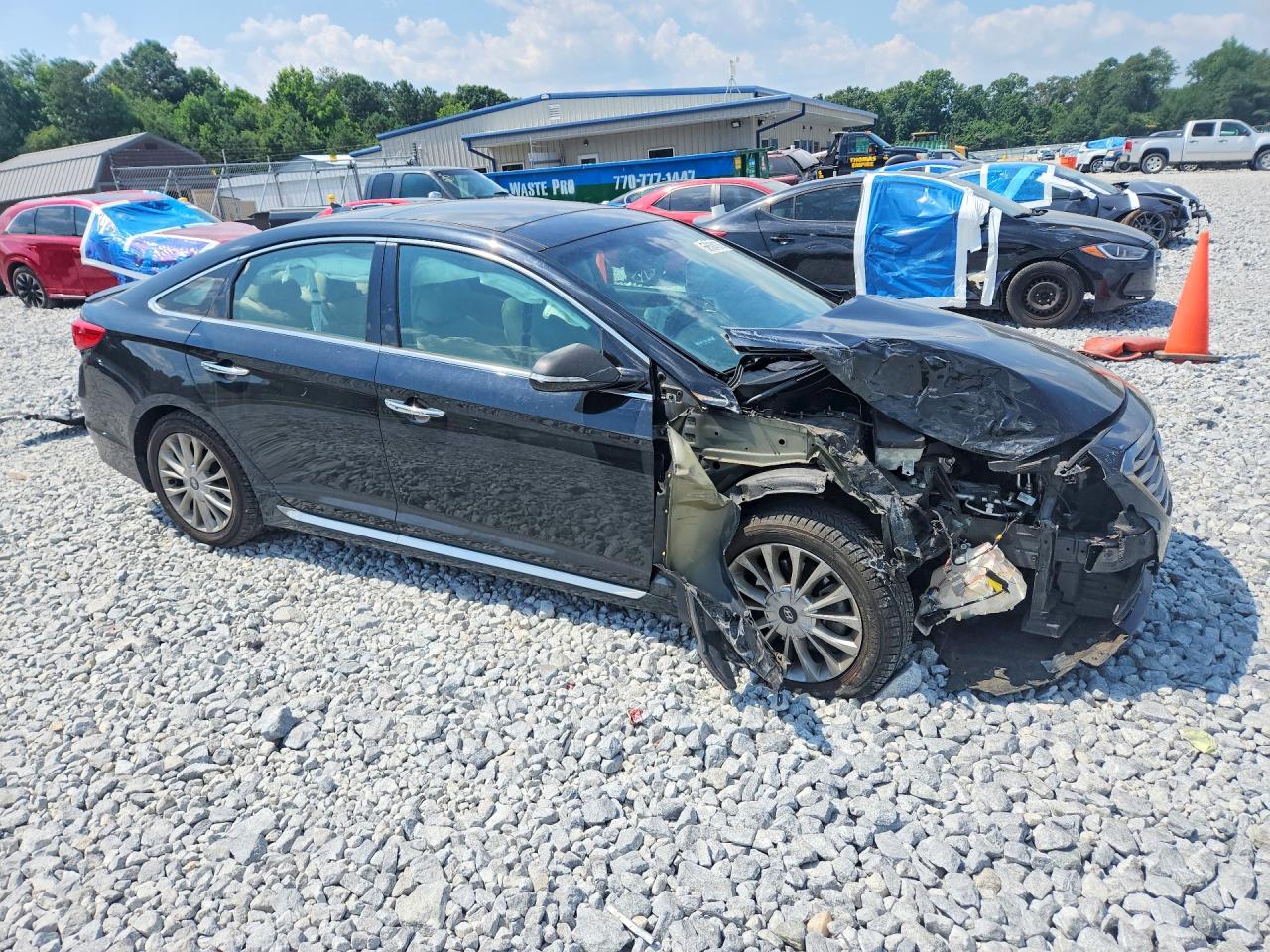 2015 Hyundai Sonata Limited Black vin: 5NPE34AF0FH236716