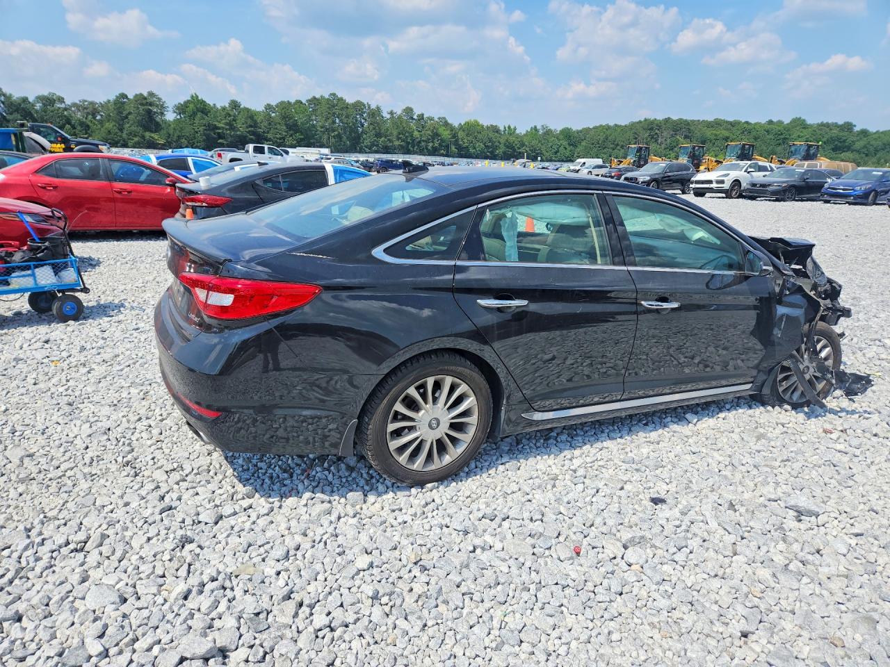 2015 Hyundai Sonata Limited Black vin: 5NPE34AF0FH236716