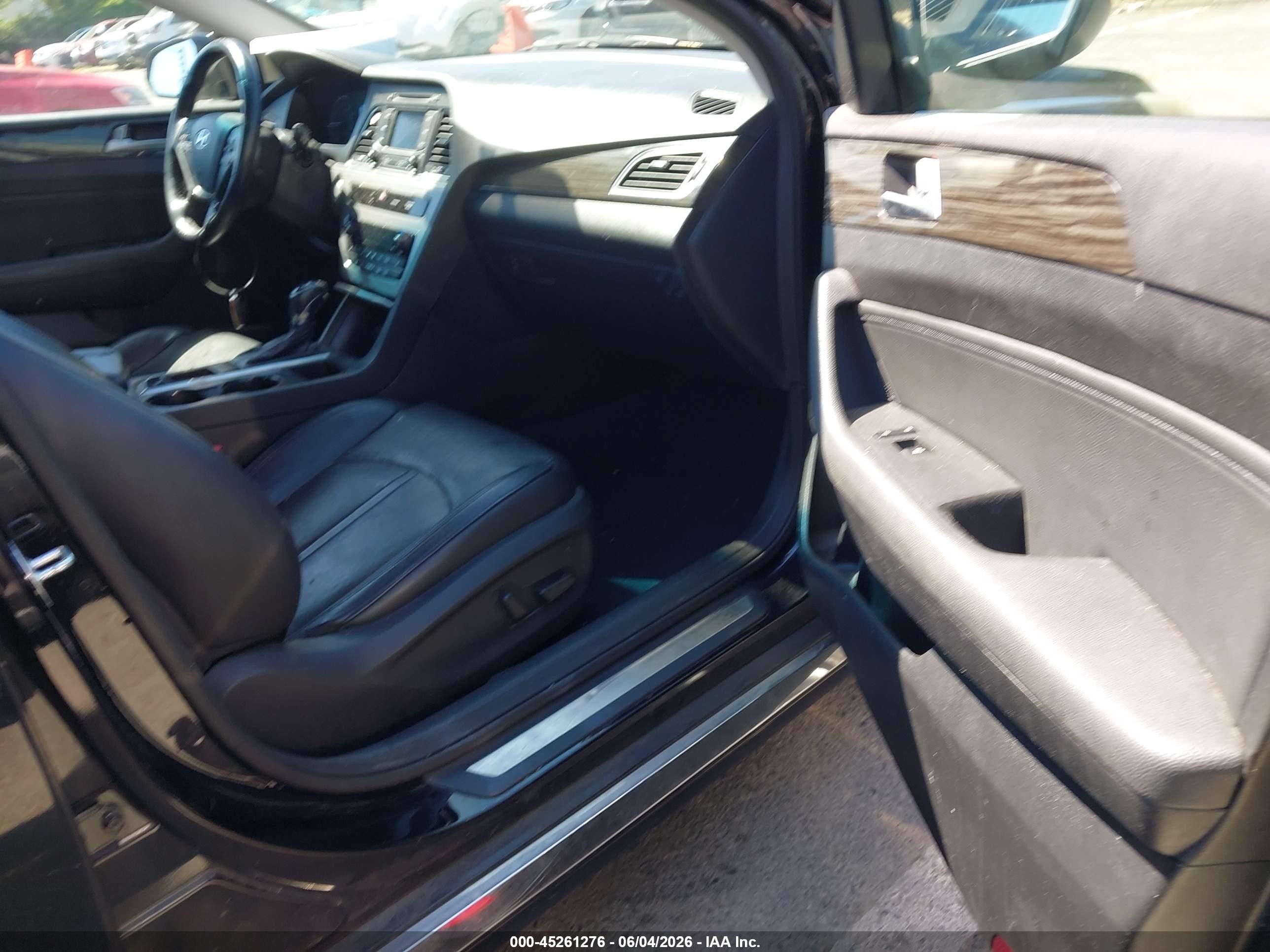 2015 Hyundai Sonata Limited Black vin: 5NPE34AF0FH238661