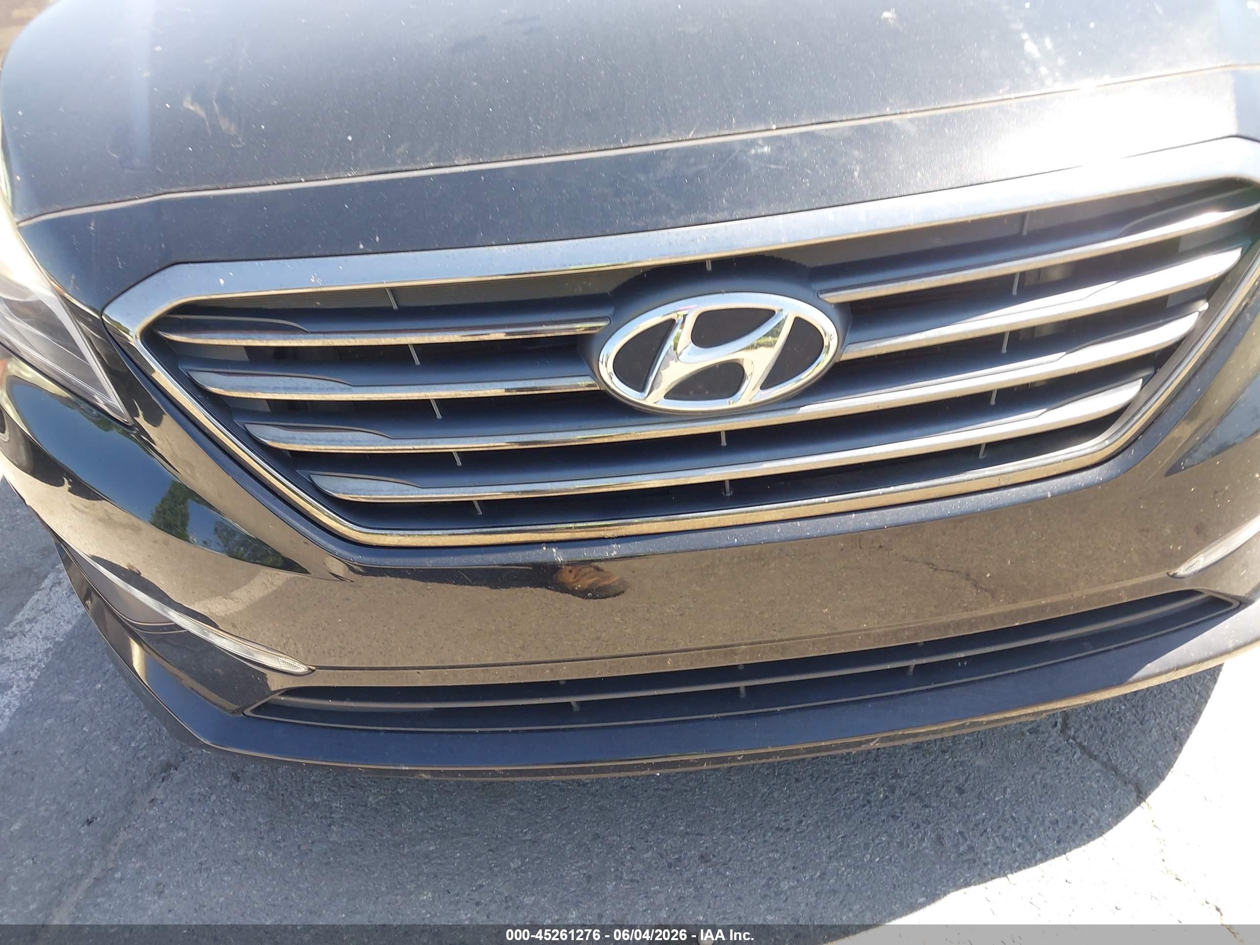 2015 Hyundai Sonata Limited Black vin: 5NPE34AF0FH238661