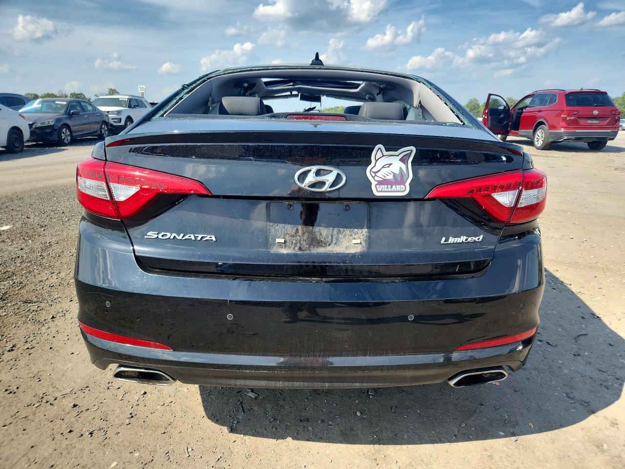 2015 Hyundai Sonata Limited Gray vin: 5NPE34AF0FH240393