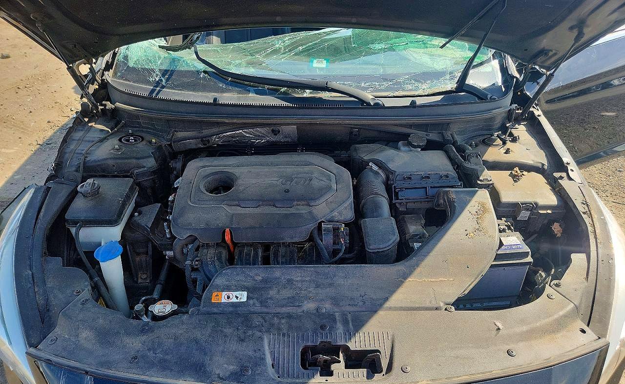 2015 Hyundai Sonata Limited Gray vin: 5NPE34AF0FH240393