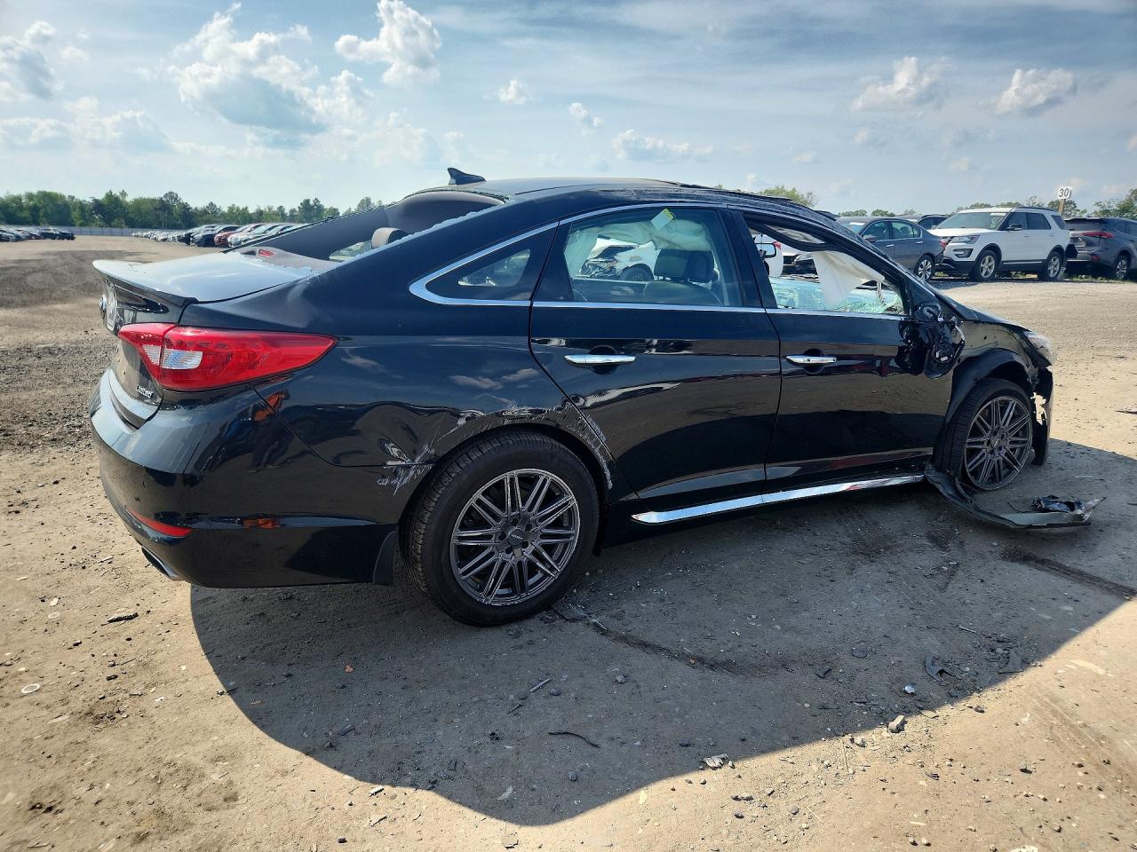 2015 Hyundai Sonata Limited Gray vin: 5NPE34AF0FH240393