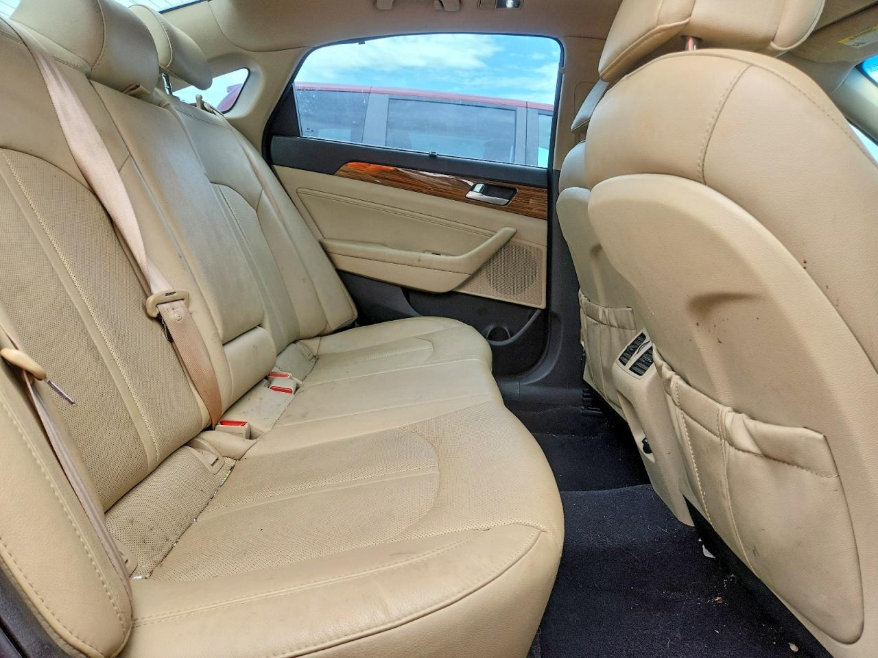 2015 Hyundai Sonata Limited Красный vin: 5NPE34AF0FH251328