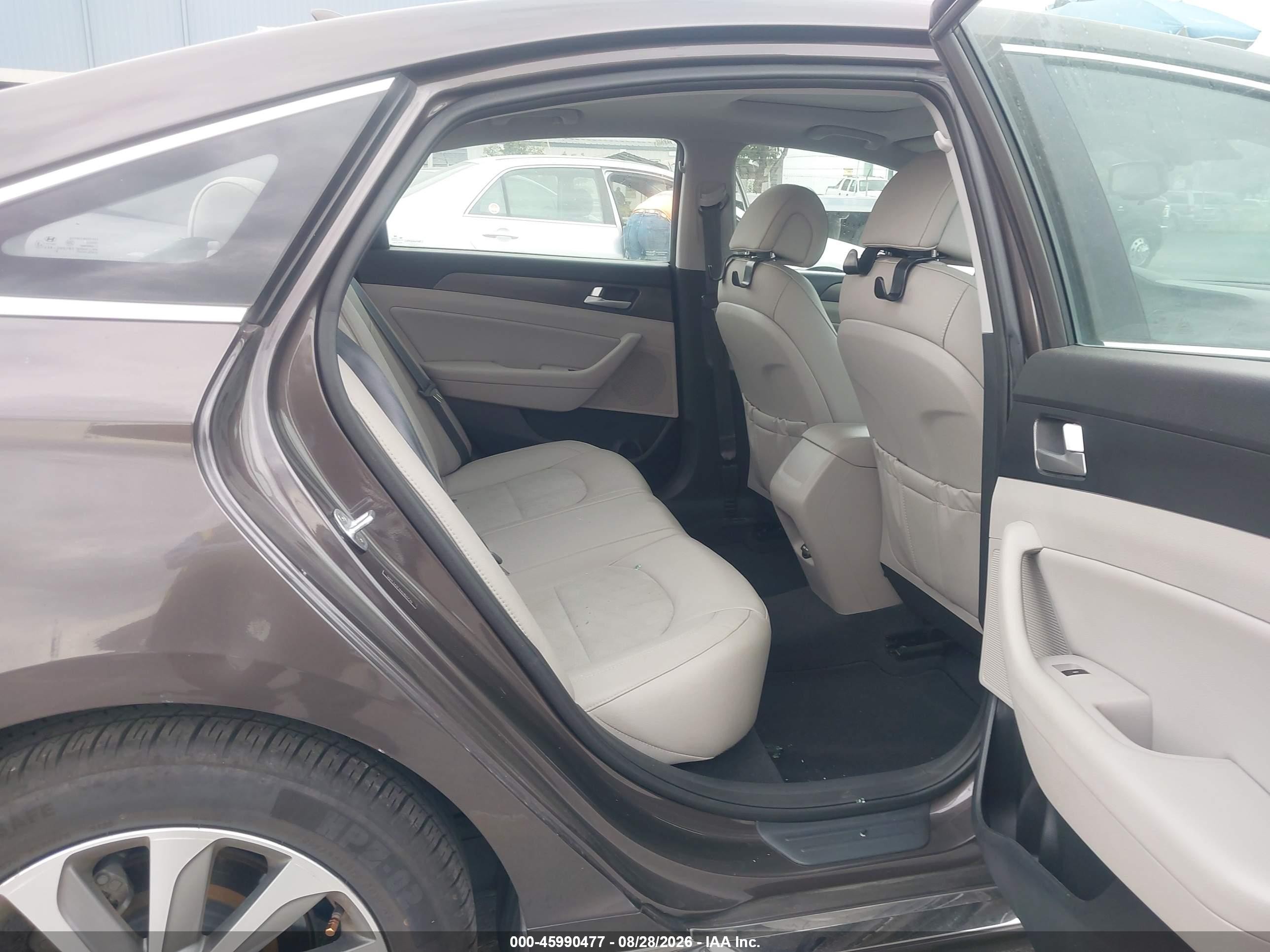 2017 Hyundai Sonata Sport Dark Brown vin: 5NPE34AF0HH460720