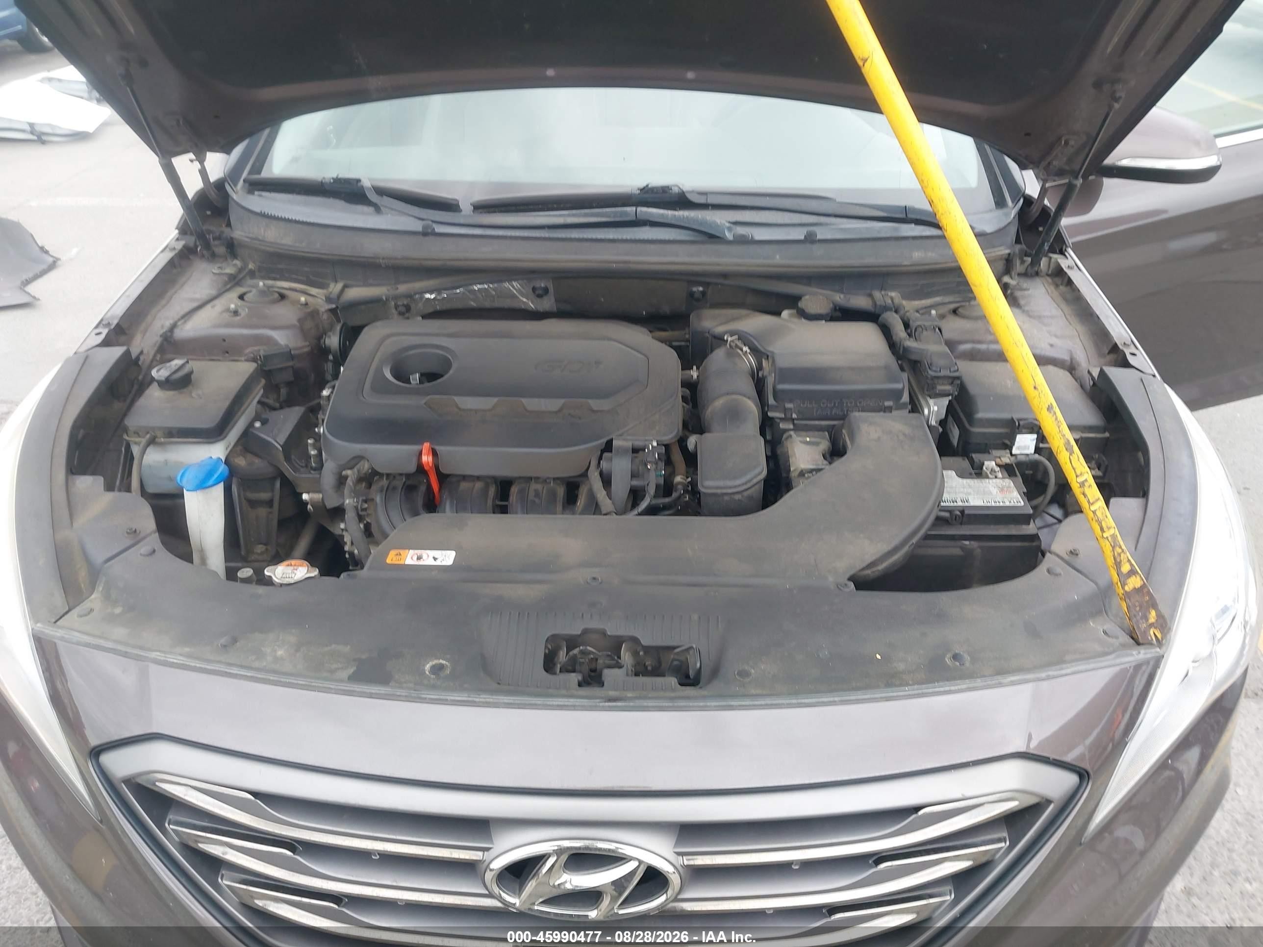 2017 Hyundai Sonata Sport Dark Brown vin: 5NPE34AF0HH460720