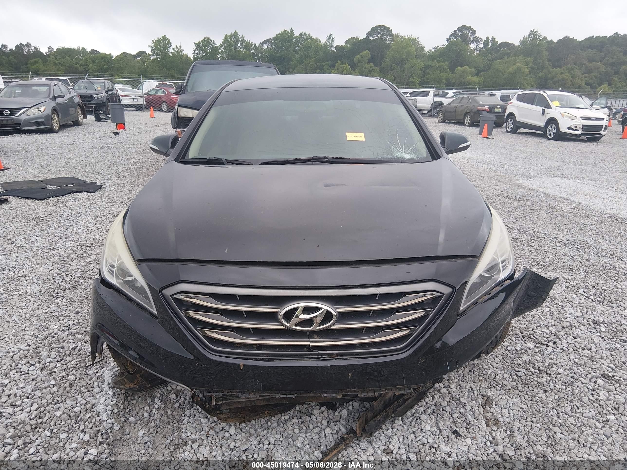 2017 Hyundai Sonata Sport Black vin: 5NPE34AF0HH547632