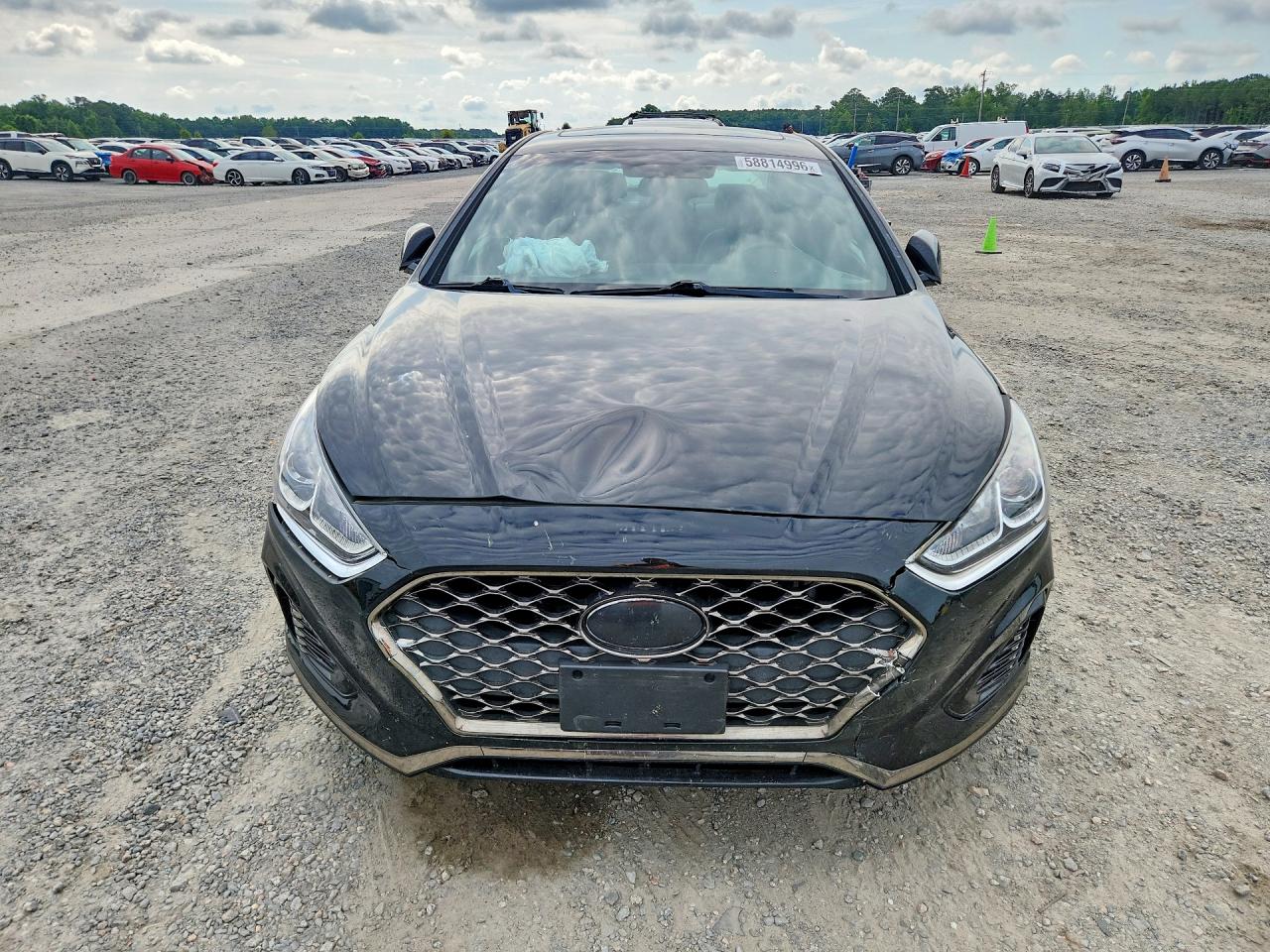 2018 Hyundai Sonata Sport+ Black vin: 5NPE34AF0JH708325