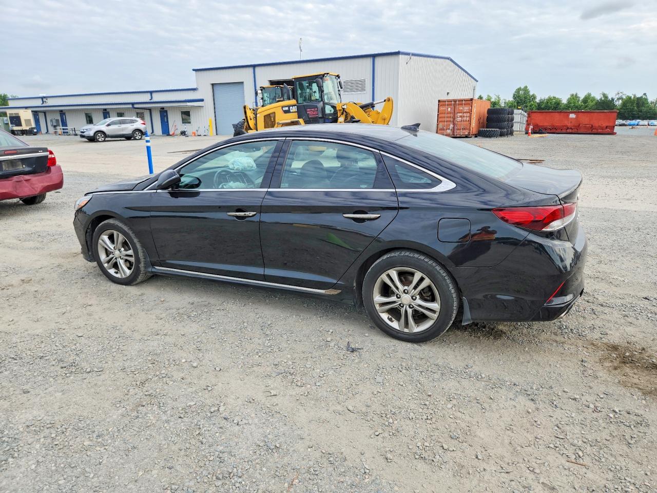 2018 Hyundai Sonata Sport+ Black vin: 5NPE34AF0JH708325
