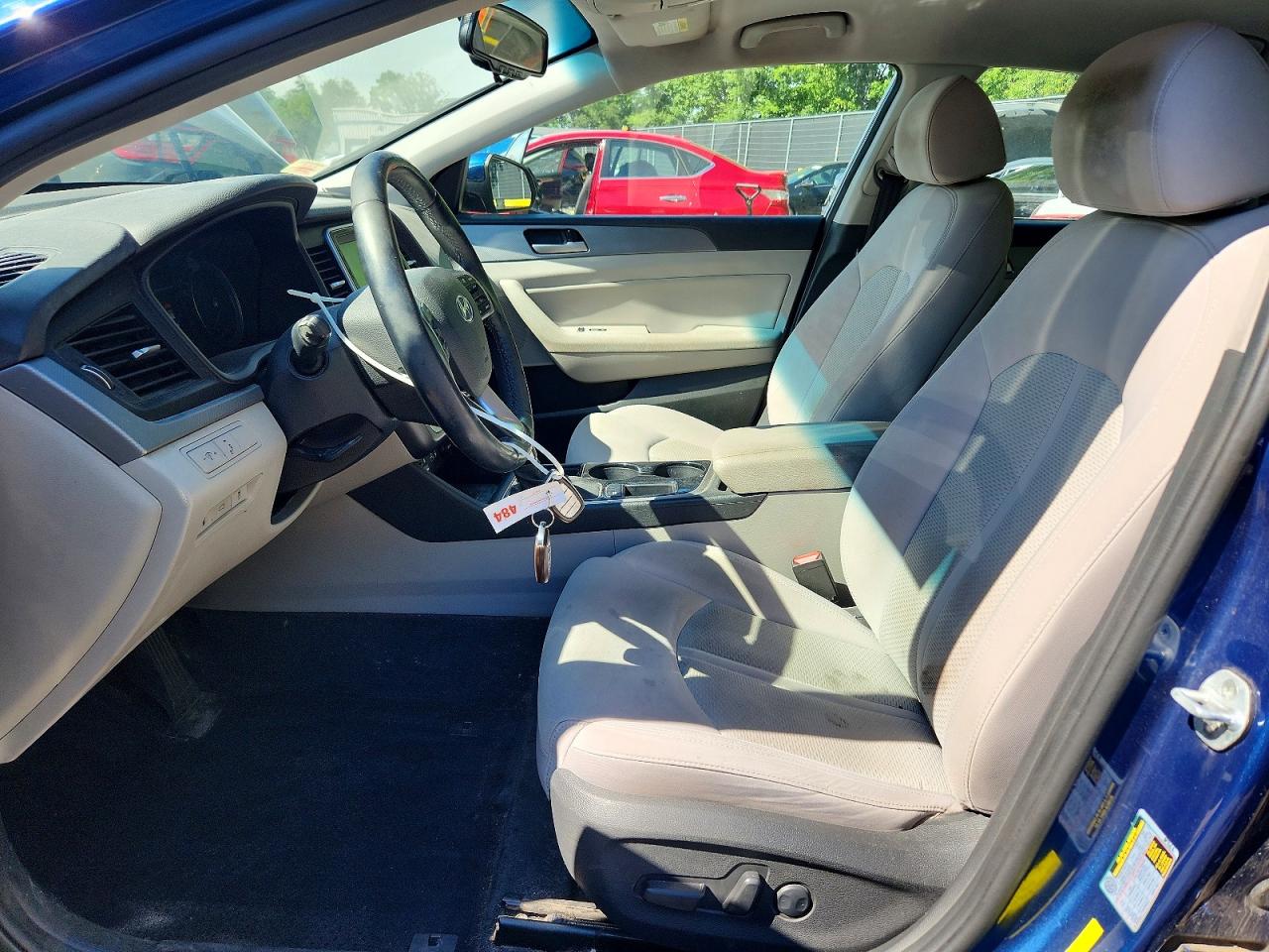2018 Hyundai Sonata Sel+ Blue vin: 5NPE34AF0JH720376