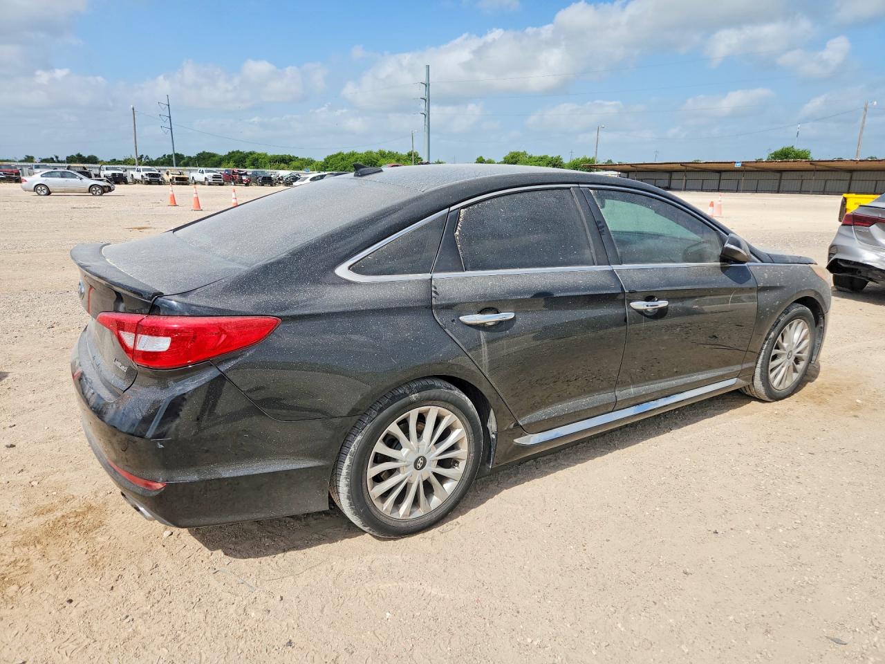 2015 Hyundai Sonata Limited Black vin: 5NPE34AF1FH020096