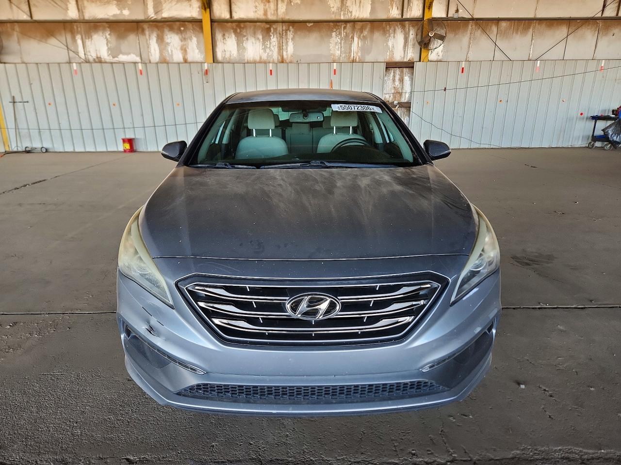 2015 Hyundai Sonata Sport Gray vin: 5NPE34AF1FH022561
