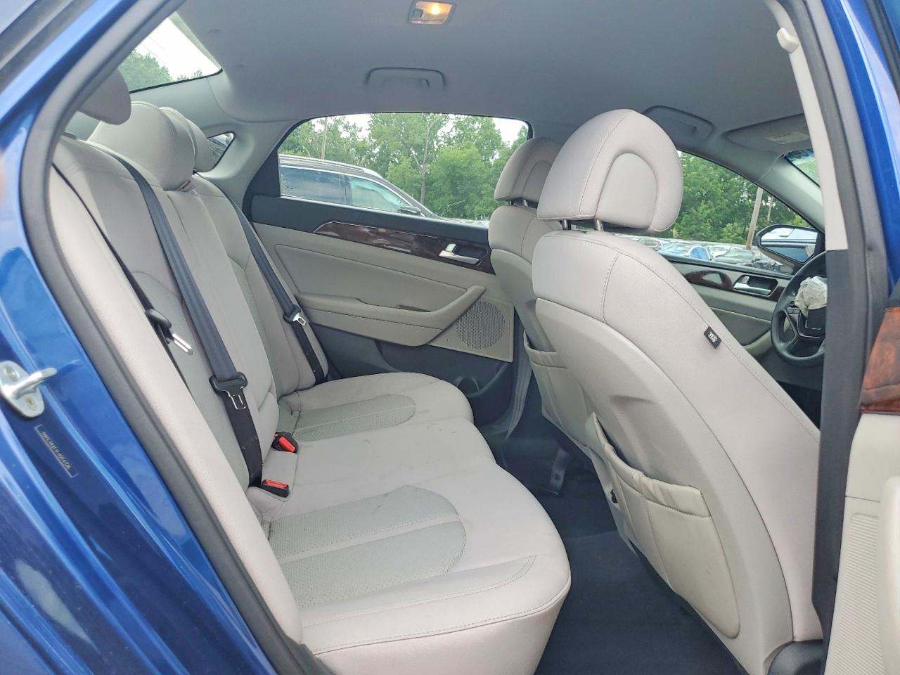 2015 Hyundai Sonata Sport Blue vin: 5NPE34AF1FH024326