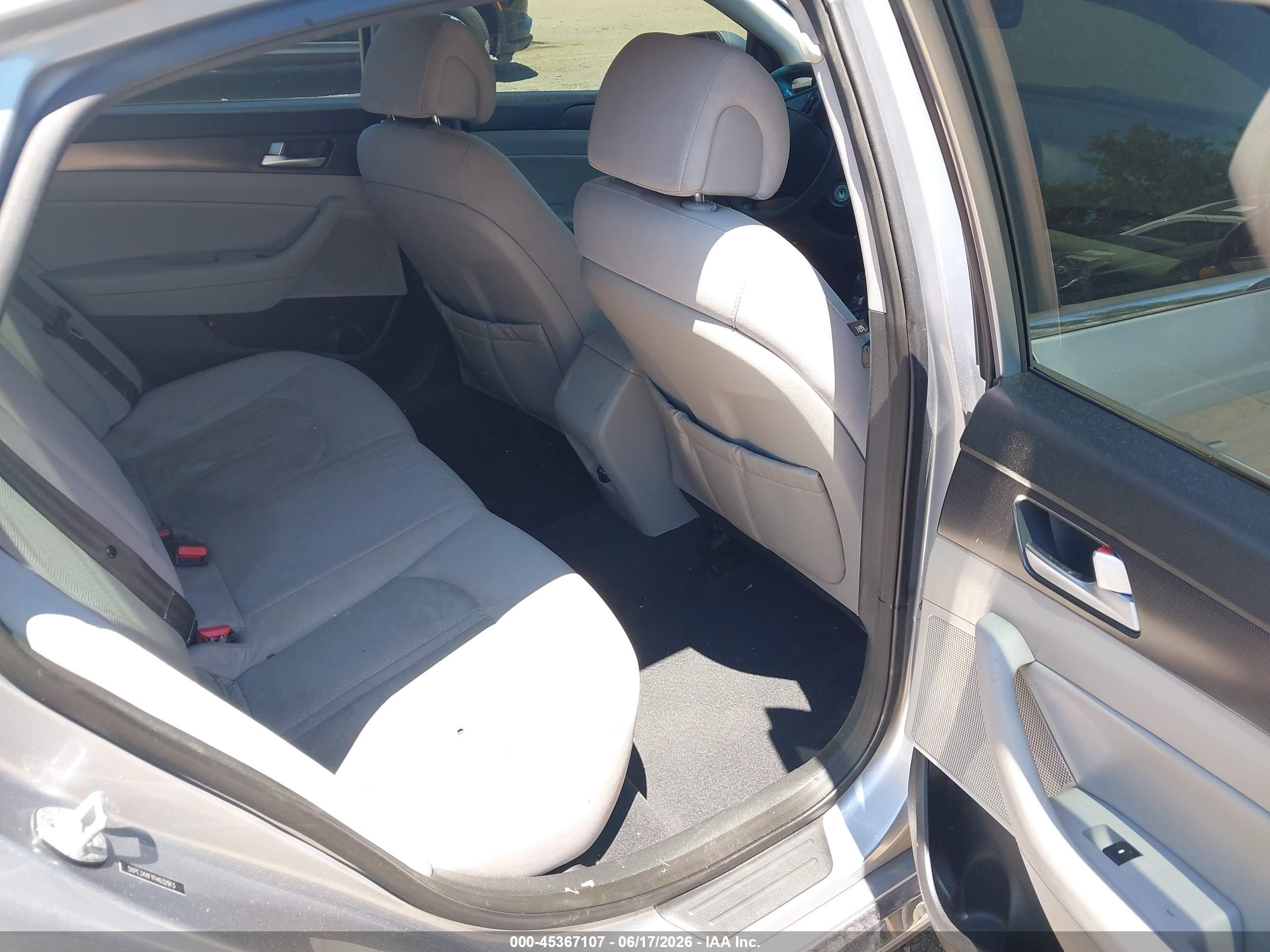 2015 Hyundai Sonata Sport Gray vin: 5NPE34AF1FH032913