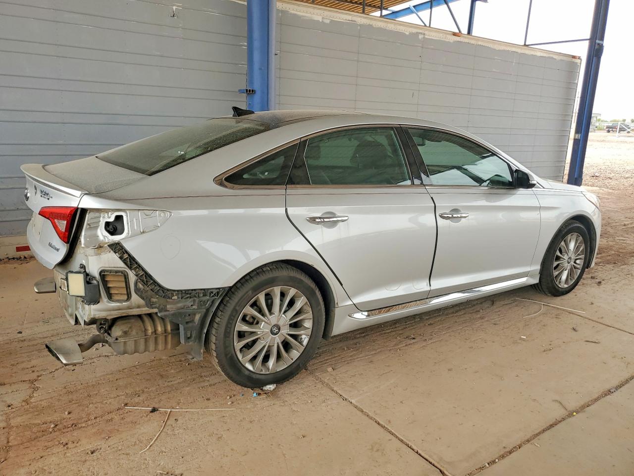 2015 Hyundai Sonata Limited Silver vin: 5NPE34AF1FH036153