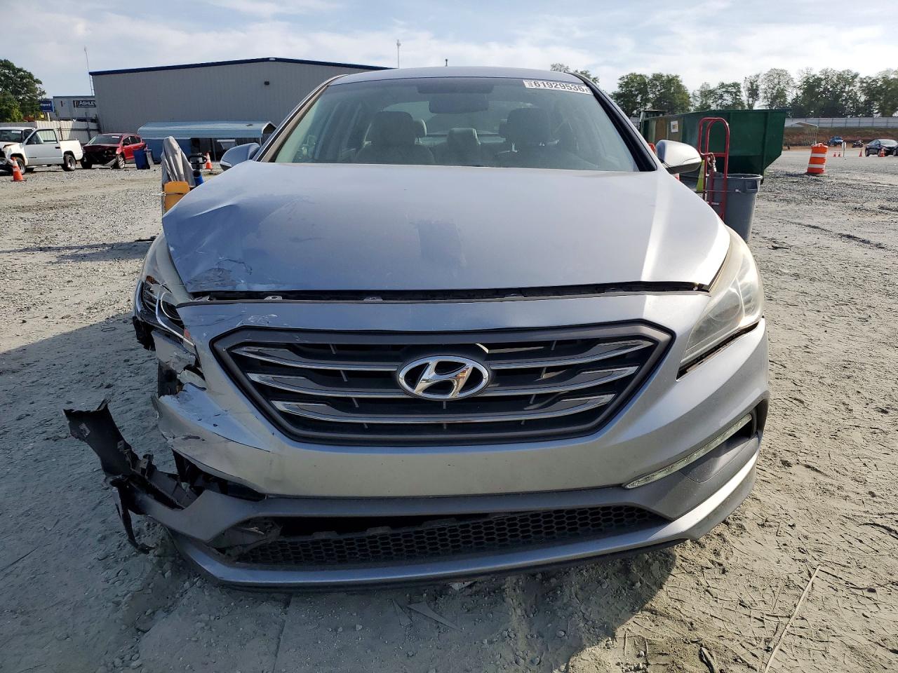 2015 Hyundai Sonata Sport Серебряный vin: 5NPE34AF1FH040882