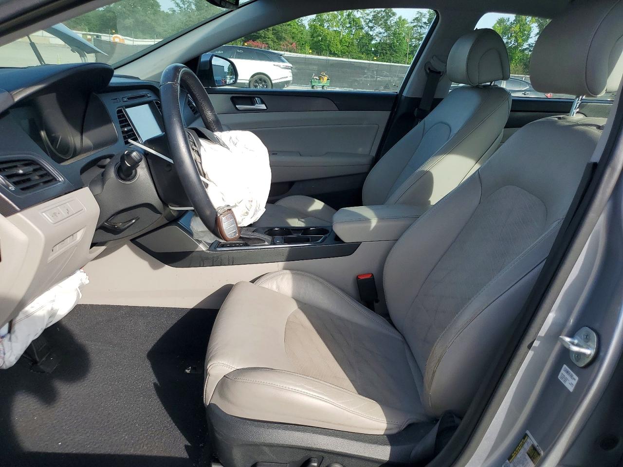2015 Hyundai Sonata Sport Серебряный vin: 5NPE34AF1FH040882