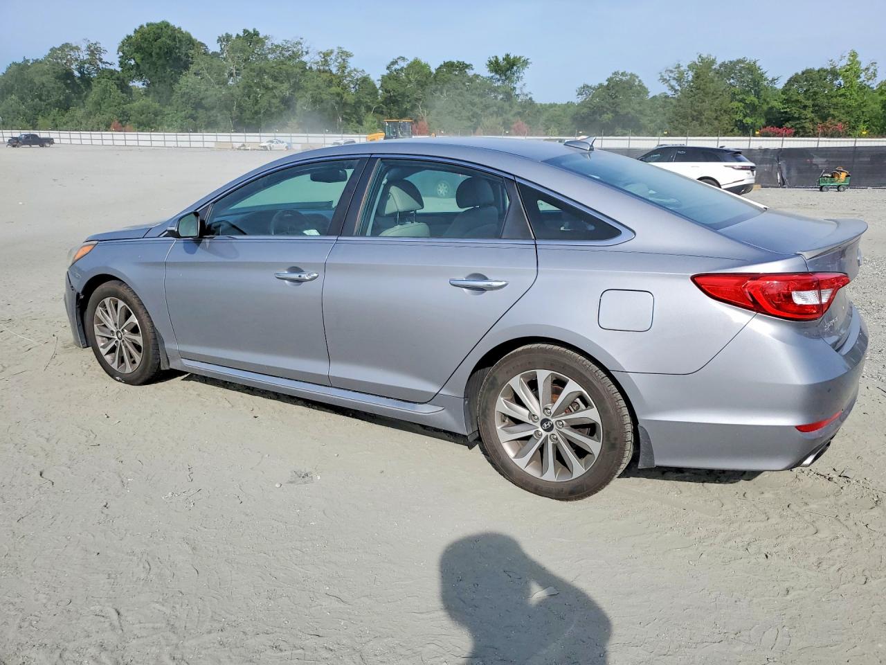 2015 Hyundai Sonata Sport Серебряный vin: 5NPE34AF1FH040882