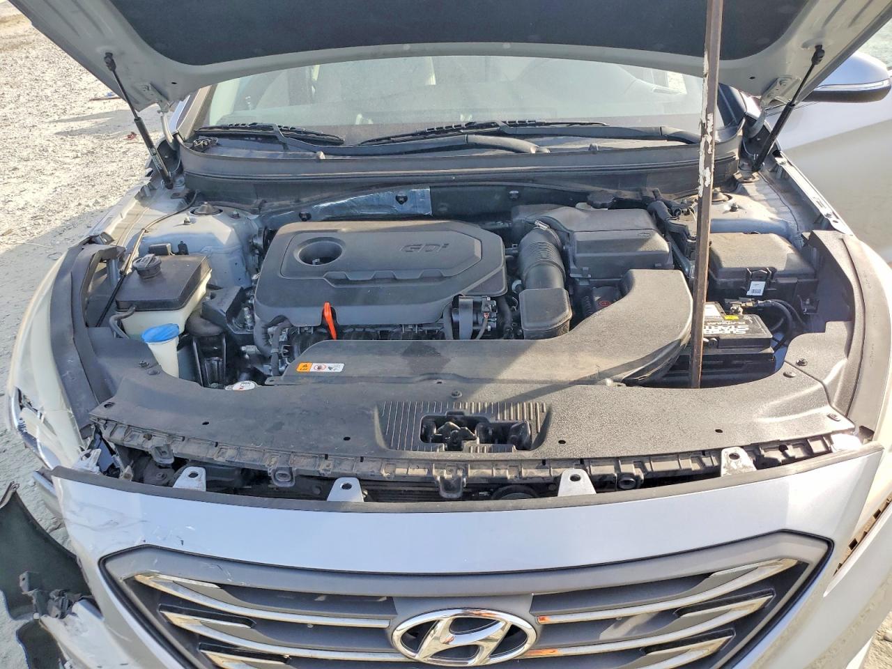 2015 Hyundai Sonata Sport Серебряный vin: 5NPE34AF1FH040882