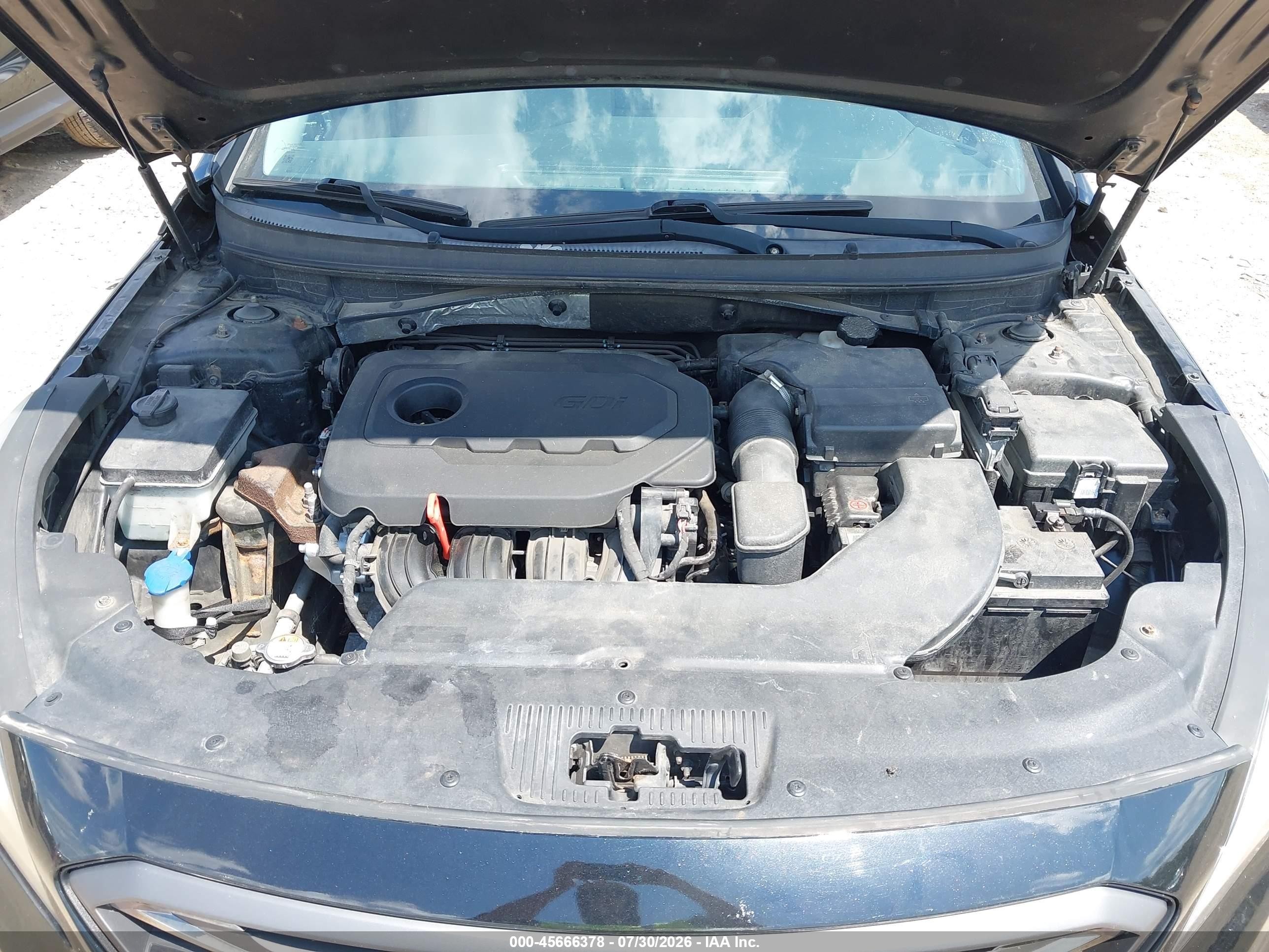 2015 Hyundai Sonata Sport Черный vin: 5NPE34AF1FH042308